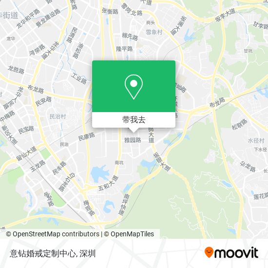 意钻婚戒定制中心地图