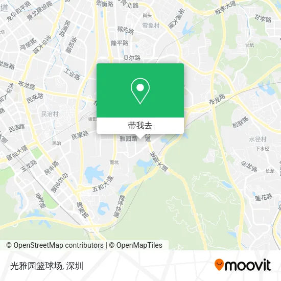 光雅园篮球场地图