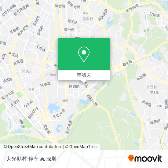 大光勘村-停车场地图