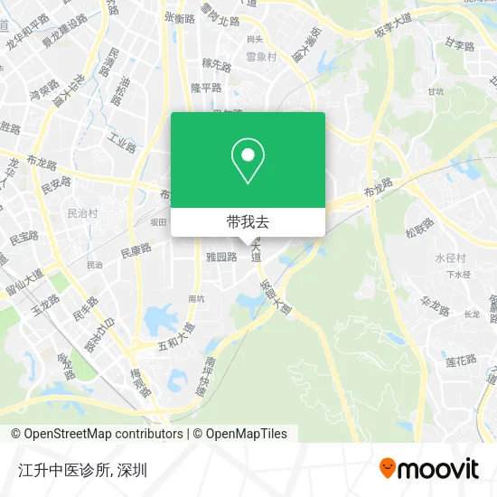 江升中医诊所地图
