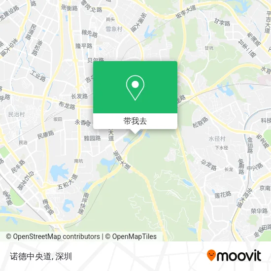 诺德中央道地图