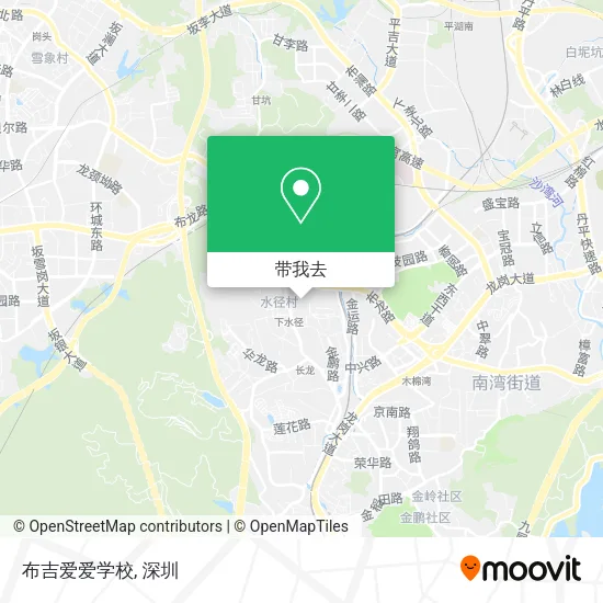 布吉爱爱学校地图