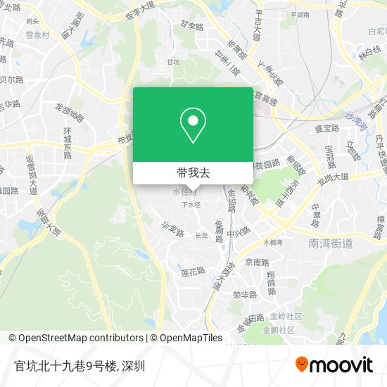 官坑北十九巷9号楼地图