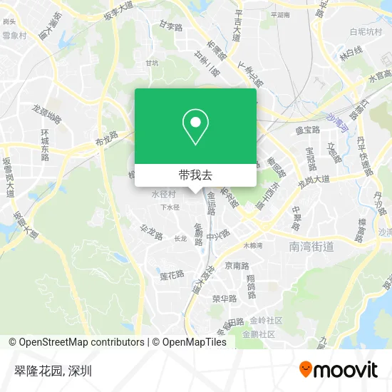 翠隆花园地图