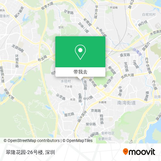 翠隆花园-26号楼地图