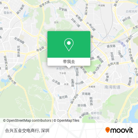 合兴五金交电商行地图