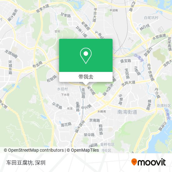 车田豆腐坊地图