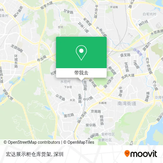 宏达展示柜仓库货架地图