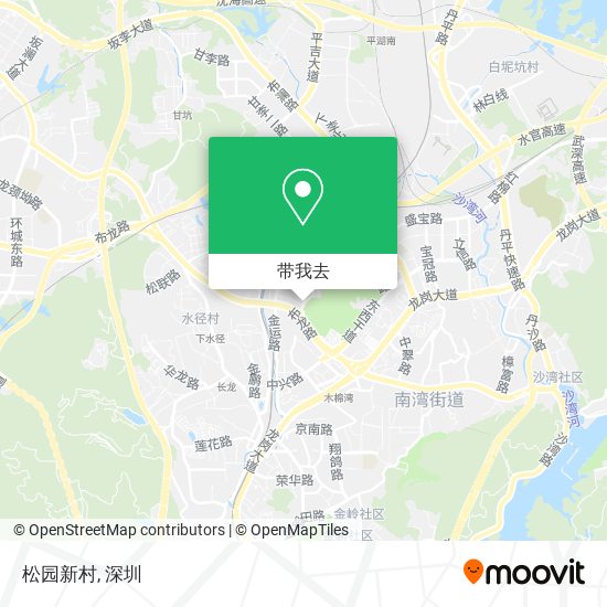 松园新村地图