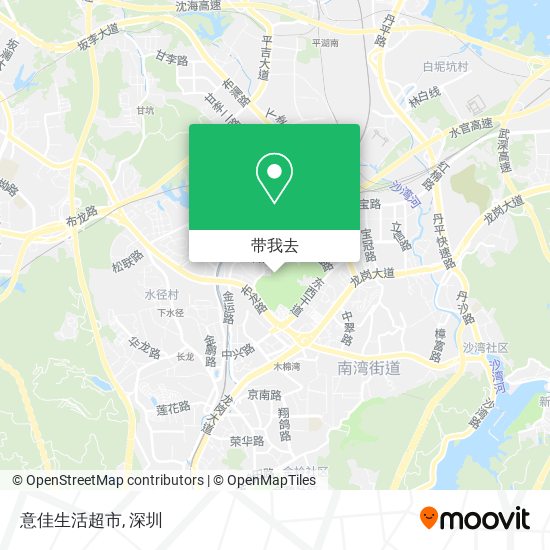 意佳生活超市地图
