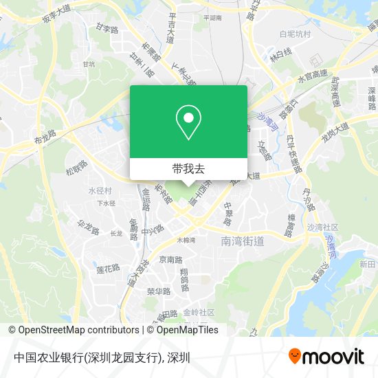 中国农业银行(深圳龙园支行)地图