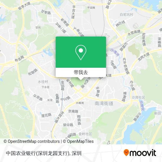 中国农业银行(深圳龙园支行)地图