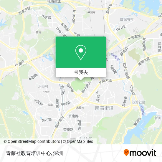 青藤社教育培训中心地图