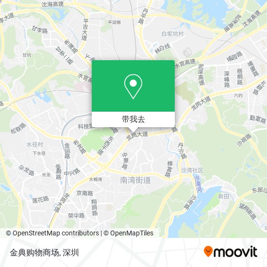 金典购物商场地图