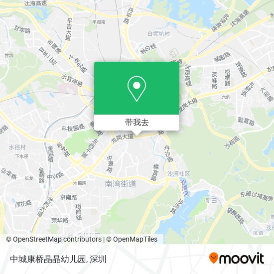 中城康桥晶晶幼儿园地图