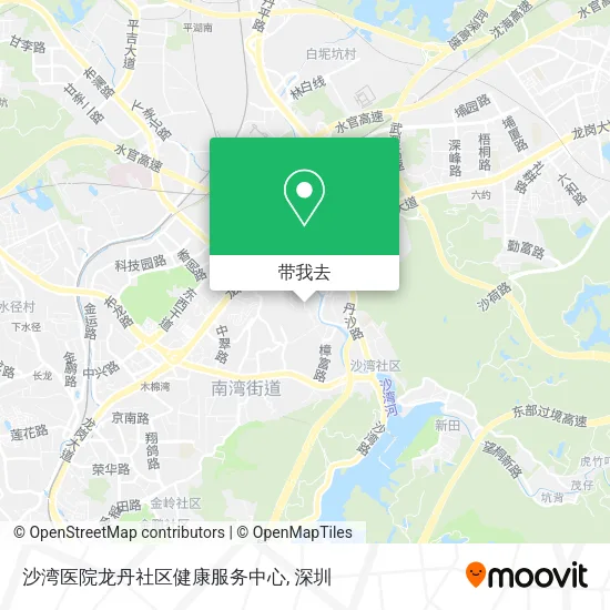 沙湾医院龙丹社区健康服务中心地图