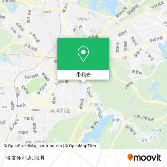 谥友便利店地图