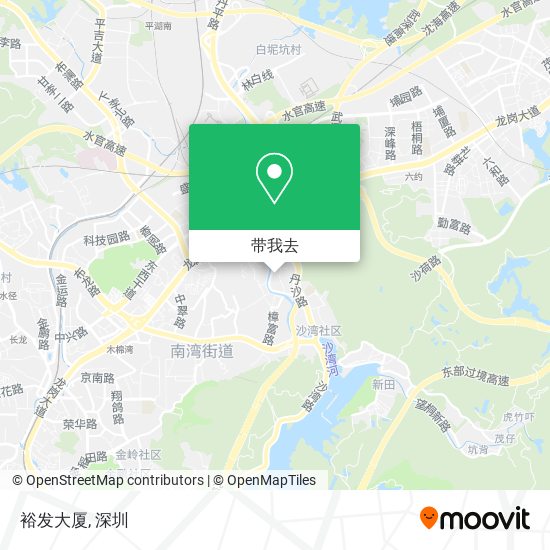 裕发大厦地图