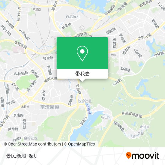 景民新城地图