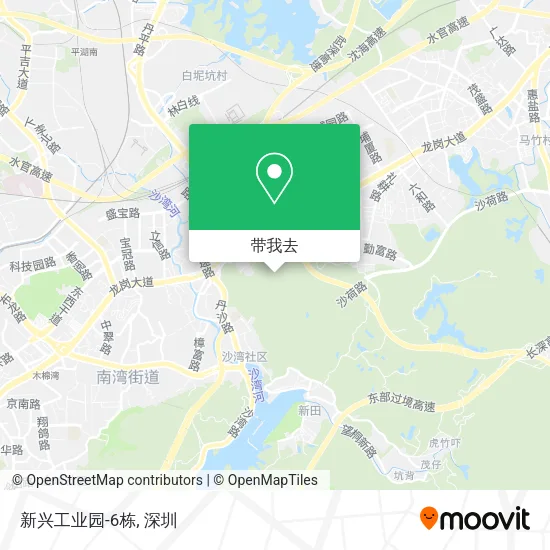 新兴工业园-6栋地图