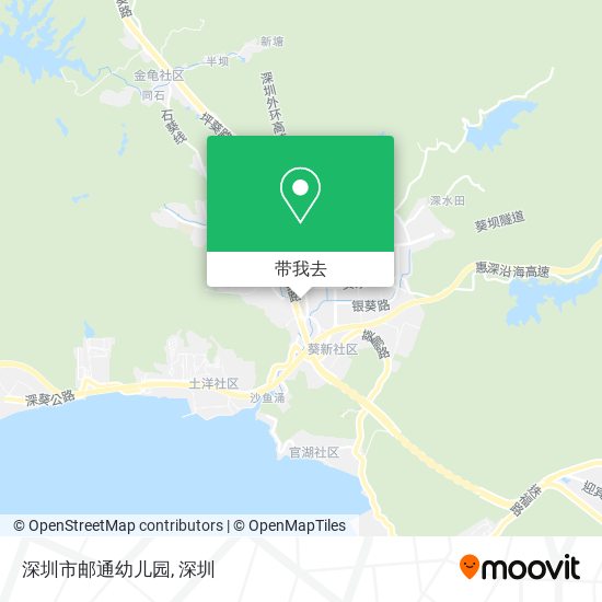 深圳市邮通幼儿园地图