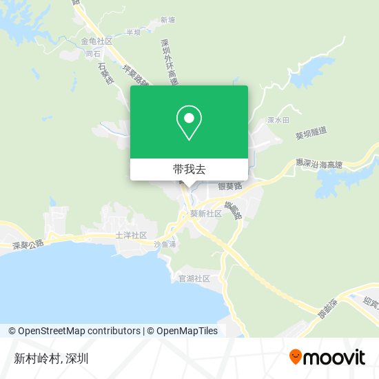 新村岭村地图