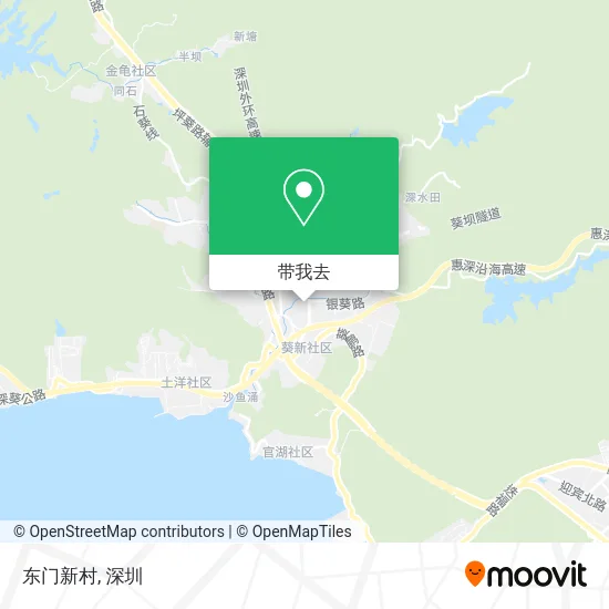 东门新村地图