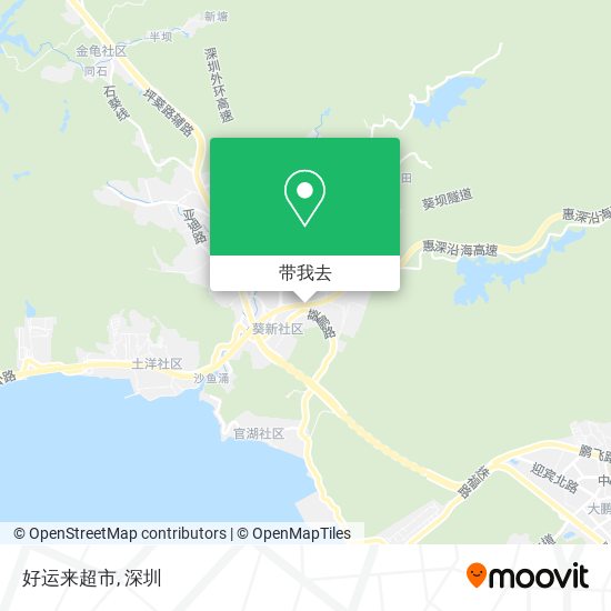 好运来超市地图
