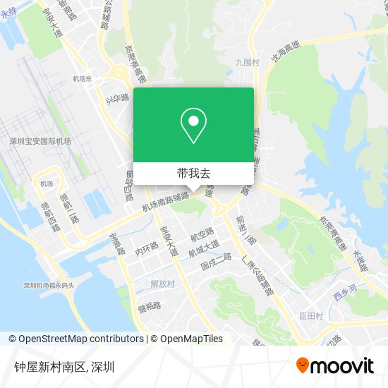钟屋新村南区地图
