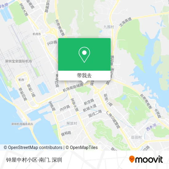 钟屋中村小区-南门地图