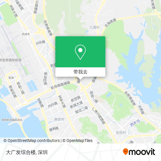 大广发综合楼地图