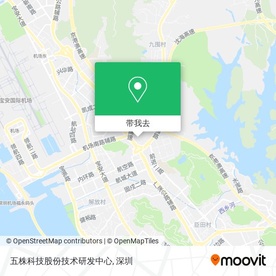 五株科技股份技术研发中心地图