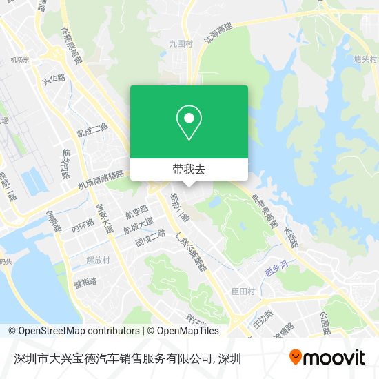 深圳市大兴宝德汽车销售服务有限公司地图