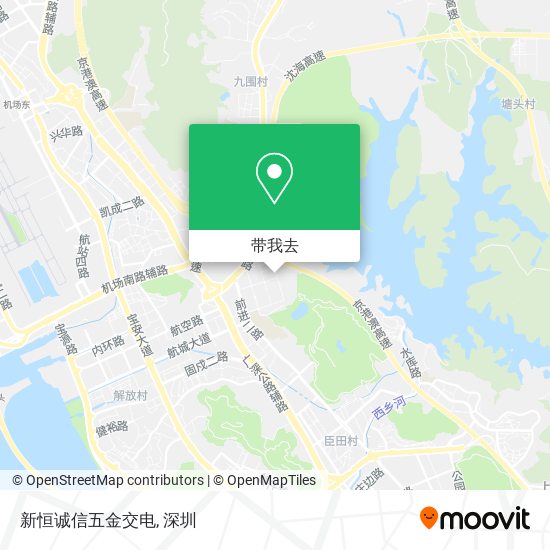 新恒诚信五金交电地图