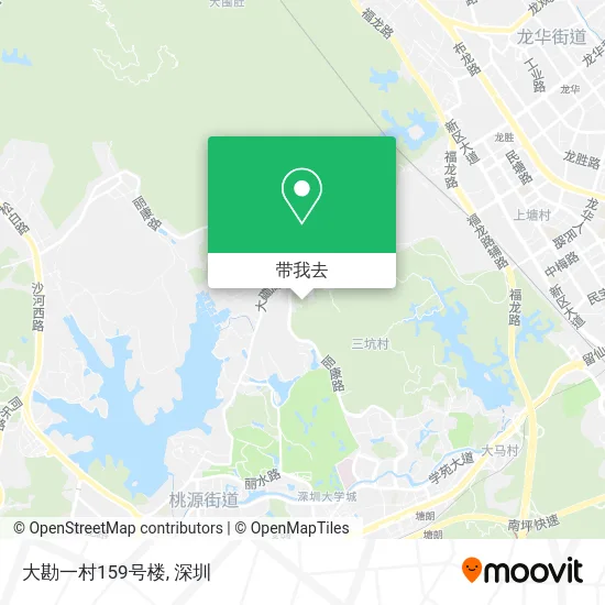 大勘一村159号楼地图