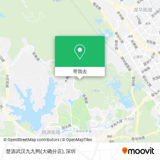 楚源武汉九九鸭(大磡分店)地图