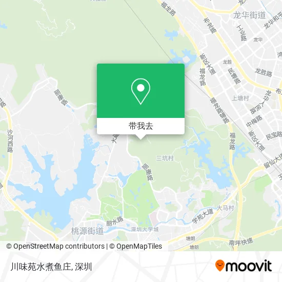 川味苑水煮鱼庄地图