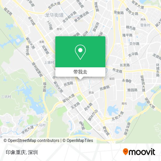印象重庆地图
