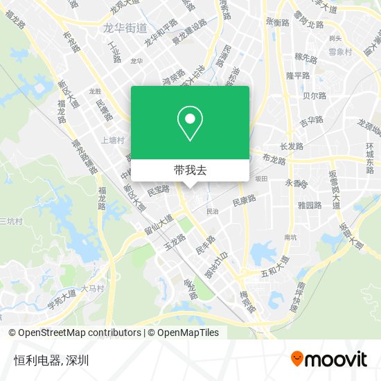 恒利电器地图