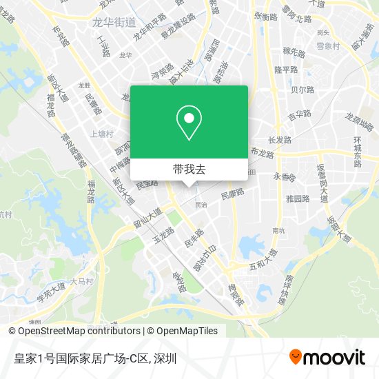 皇家1号国际家居广场-C区地图