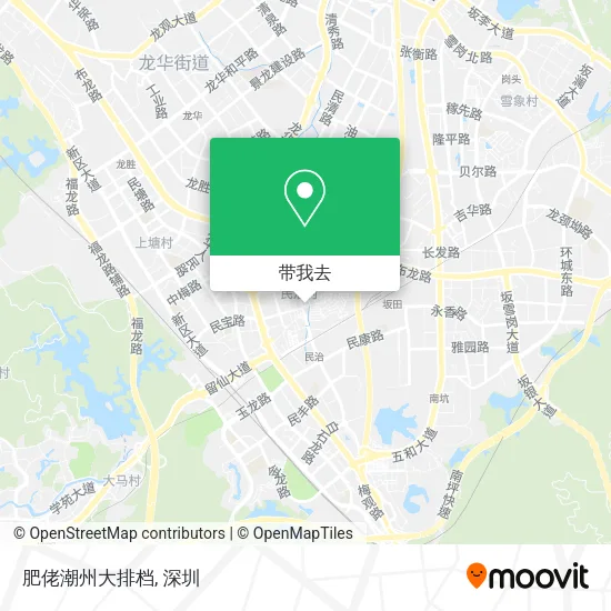 肥佬潮州大排档地图