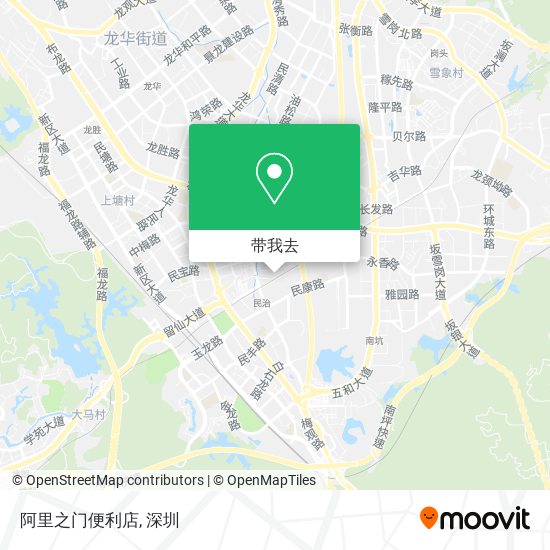 阿里之门便利店地图