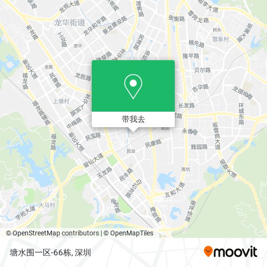 塘水围一区-66栋地图