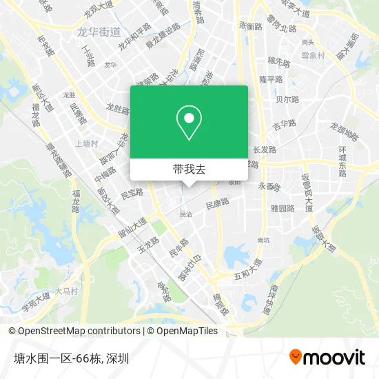 塘水围一区-66栋地图