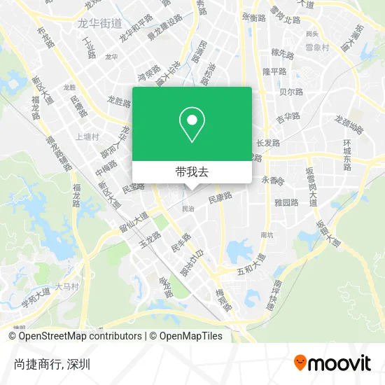 尚捷商行地图