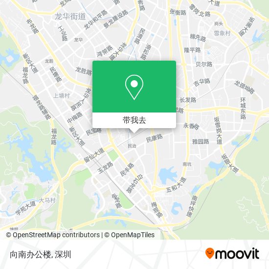 向南办公楼地图