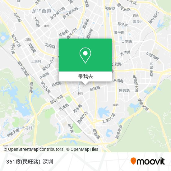 361度(民旺路)地图
