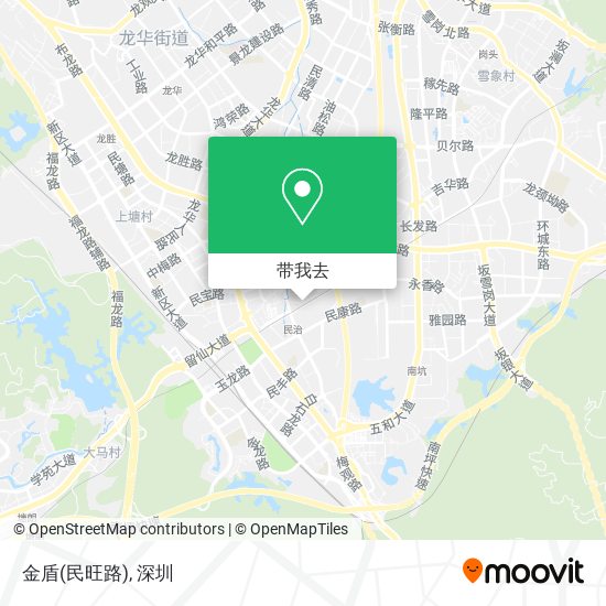 金盾(民旺路)地图