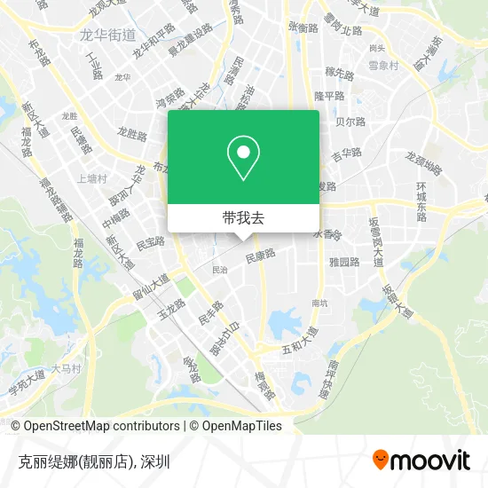 克丽缇娜(靓丽店)地图