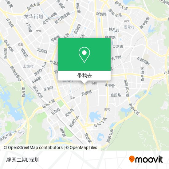 馨园二期地图